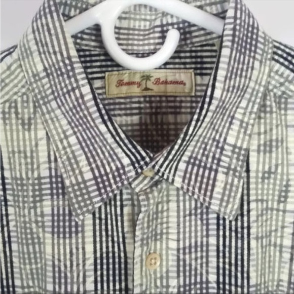 Tommy Bahama Long Sleeve Tropical Shirt Button Up Large Business Casual Beach - Picture 2 of 8
